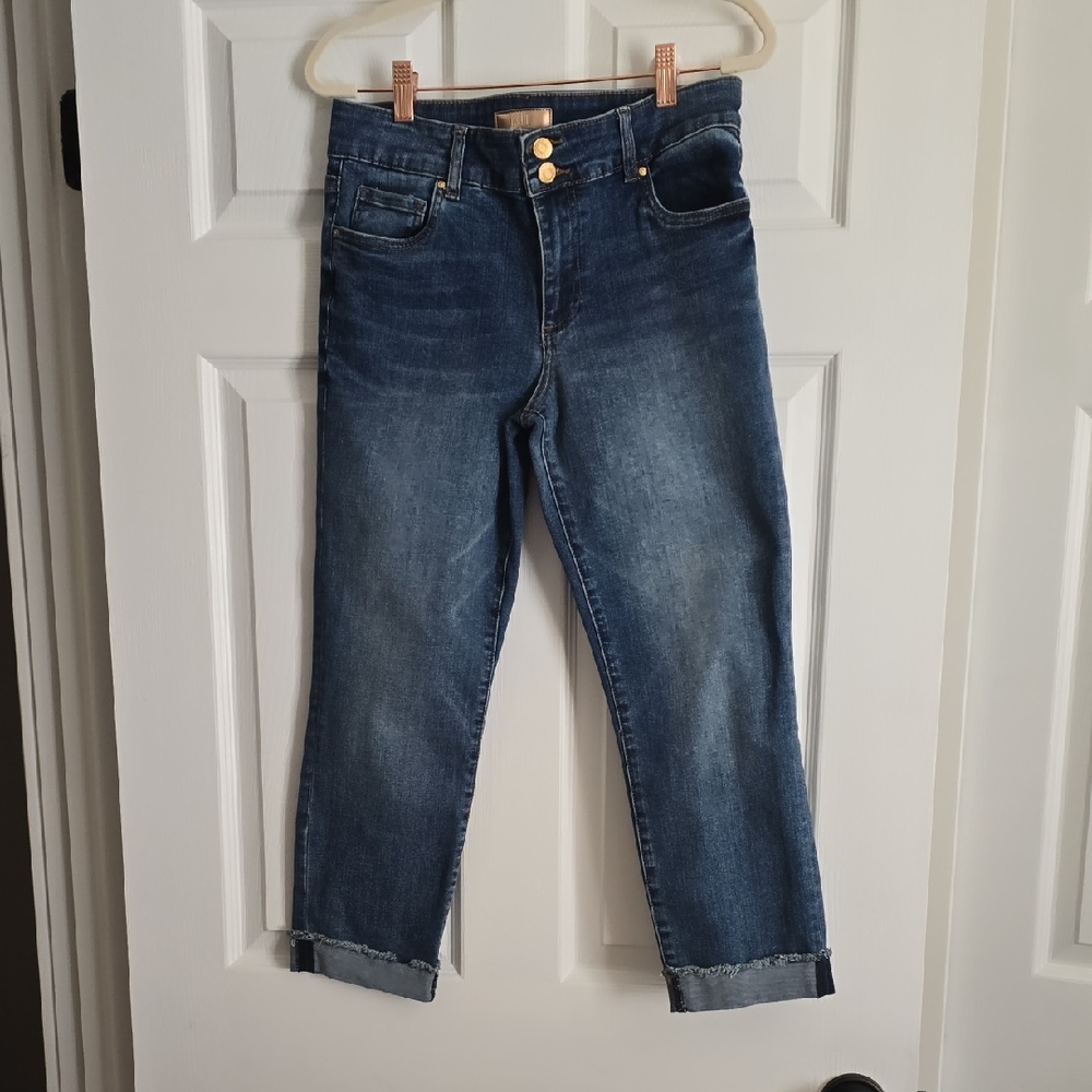 Kut from the Kloth Dark Blue Ankle Jeans